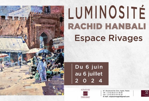 Vernissage de l'exposition "Luminosité" de Rachid Hanbali