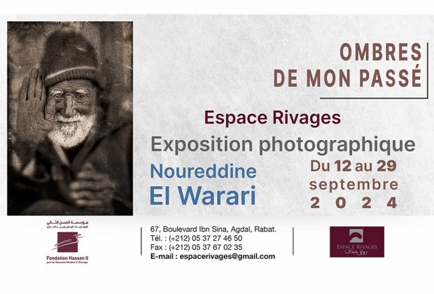 Vernissage de l'exposition "Ombres de mon passé" de Noureddine El Warari